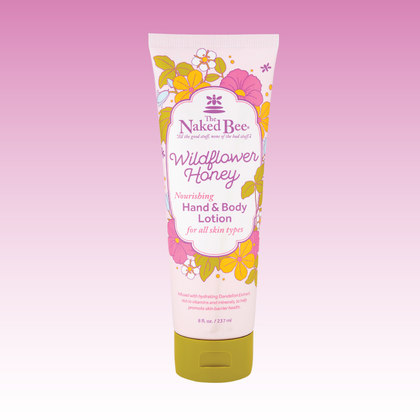 Wildflower Honey Nourishing Hand & Body Lotion 8 oz.