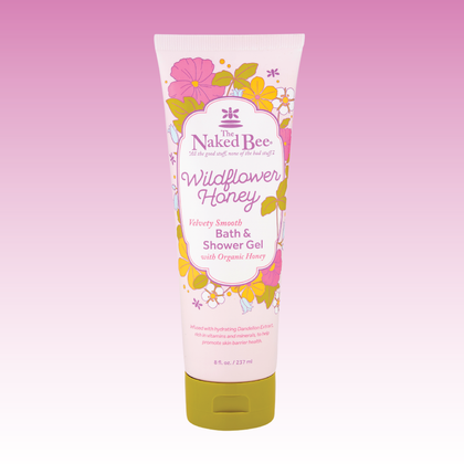 Wildflower Honey Velvety Smooth Bath & Shower Gel 8 oz.