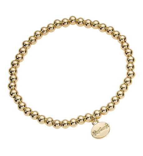 5 MM Gold Ball Bracelet