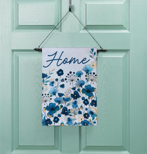 VivaStyle Gilded Meadow Burlap Garden Flag "Home"