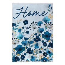 VivaStyle Gilded Meadow Burlap Garden Flag "Home"