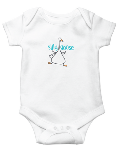 Silly Goose Diaper Shirt
