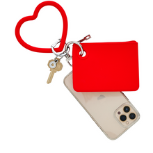 Mini Pouch - Red Silicone