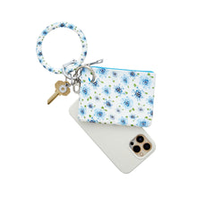 Silicone Big O® Key Ring - Fifty States Blue