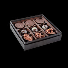 Bourbon Smoked Assorted Artisan Chocolates - 9 Piece Box