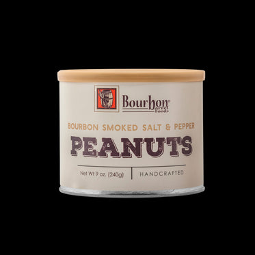Bourbon Smoked Salt & Pepper Peanuts