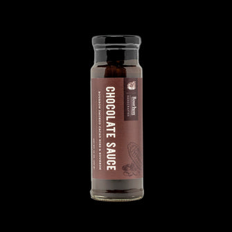 Chocolate Sauce – Bourbon Smoked Cacao Nibs & Bourbon