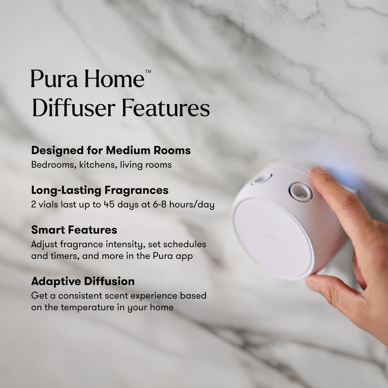CB + PURA V5 Smart Home Diffuser Kit, Volcano