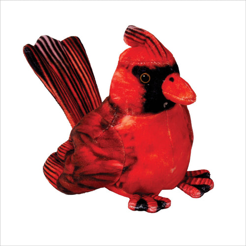 Red Cardinal Realistic Plush Stuffed Animal
