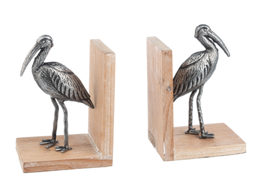 Shorebird Bookend Pair