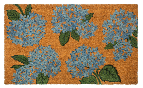 Blue Hydrangea Doormat