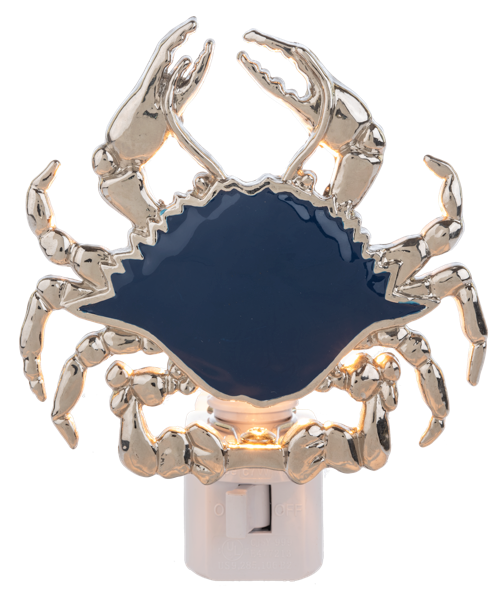 Blue Crab Night Light