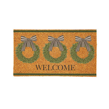 Boxwood Wreaths Coir Mat
