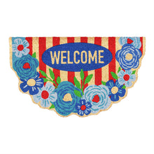 American Classic Floral Welcome Coir Mat