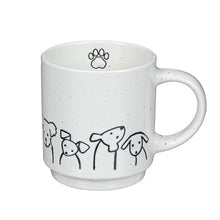 Pet Central Dog Coffee Cup Ceramic Artisanal, 14oz, Gift Box