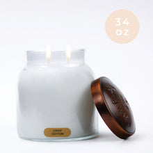 Crisp Cotton - 34 oz Papa Candle