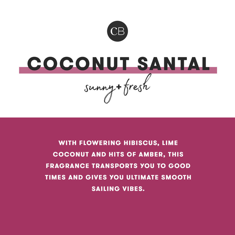 CB + PURA Diffuser Refill, Coconut Santal