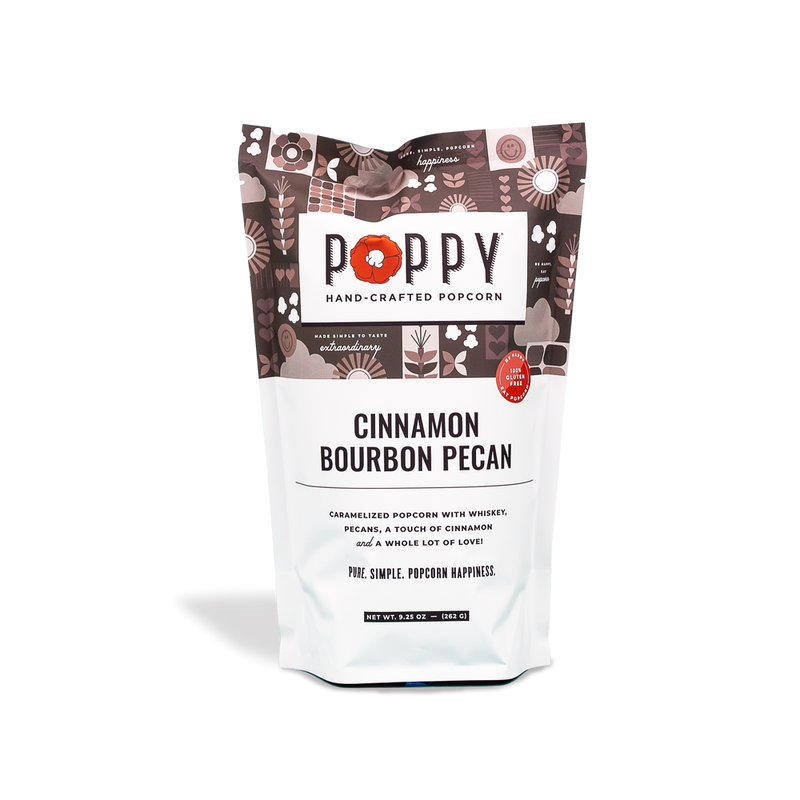 Cinnamon Bourbon Pecan Popcorn