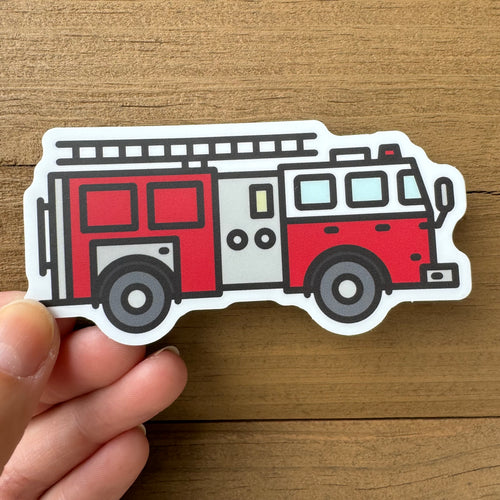 Fire Engine Sticker