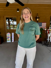 Howell's Mercantile Pocket Tee Light Green