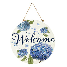 Hydrangea Haven, 18" Door Décor