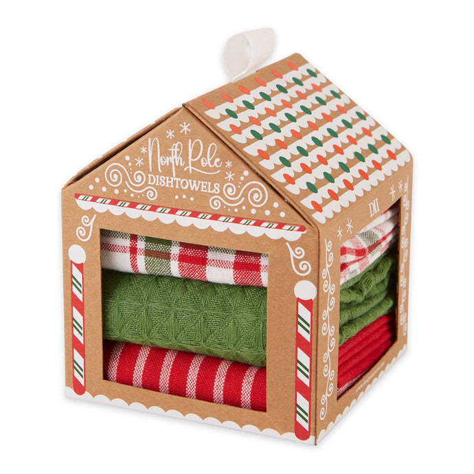 Gingerbread House Dishtowels Gift Set