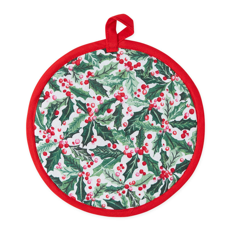 Holly Jolly Printed Potholder