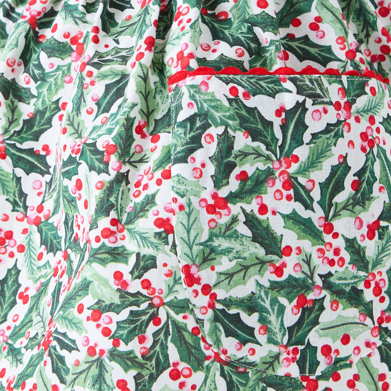 Holly Jolly Printed Apron
