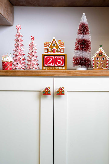 Gingerbread House Knobēz 12 pack