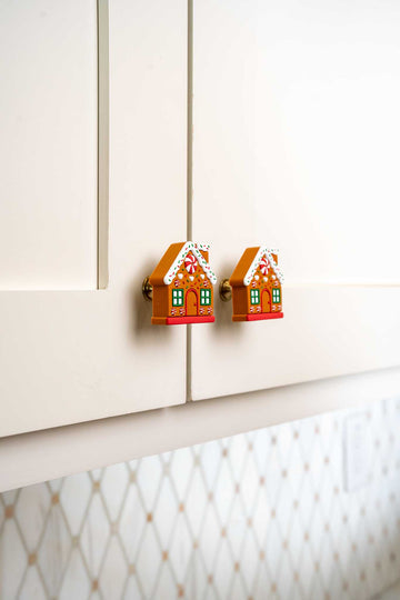 Gingerbread House Knobēz 12 pack