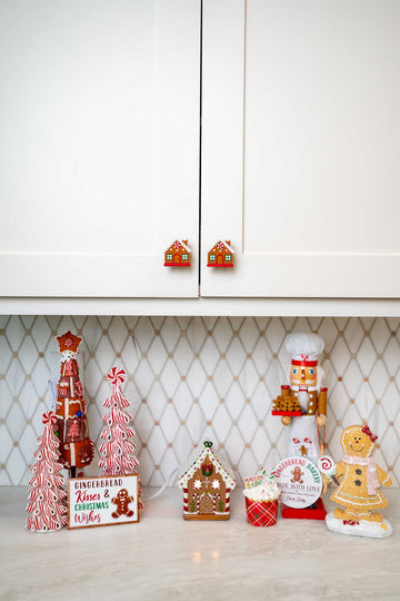 Gingerbread House Knobēz 12 pack
