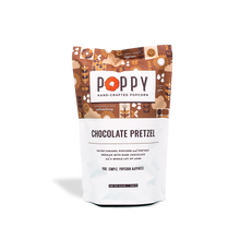 Poppy Hand-Crafted Popcorn | Dark Chocolate Pretzel
