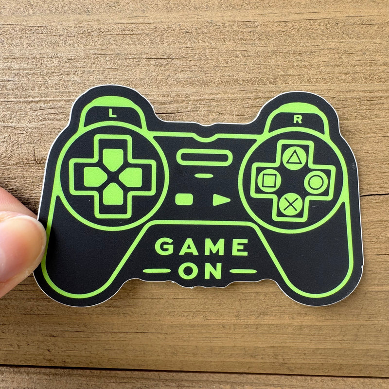 Game On Controller Sticker