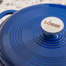 6 Quart Indigo Essential Enamel Cast Iron Dutch Oven