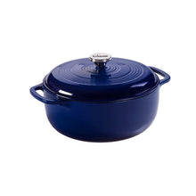 6 Quart Indigo Essential Enamel Cast Iron Dutch Oven