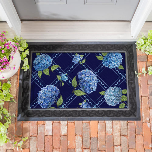Hydrangea Haven Lattice Embossed Mat