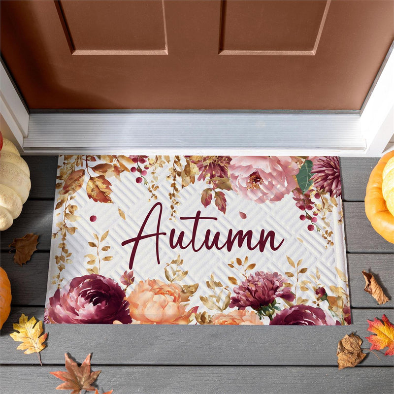 Autumn Florals Embossed Mat