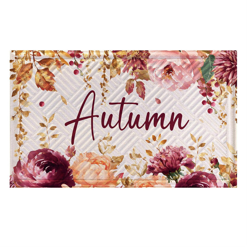 Autumn Florals Embossed Mat