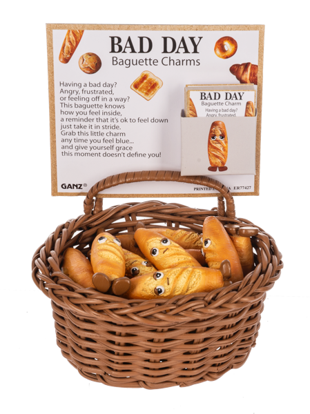 Bad Day Baguette Charm