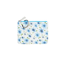 Mini Pouch - Fifty States Blue Silicone