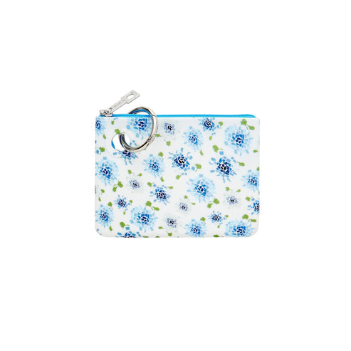 Mini Pouch - Fifty States Blue Silicone