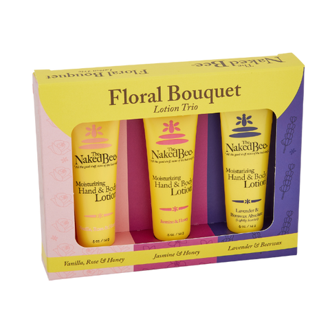 Floral Bouquet Lotion Trio