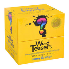 Word Teasers | Funny Sayings