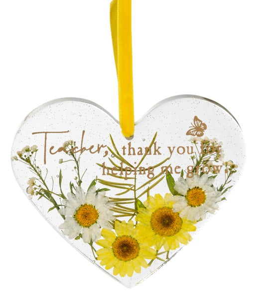 Teacher, thank you for helping me grow epoxy ornament