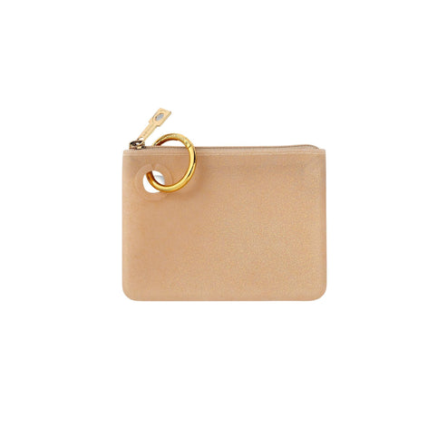 Mini Pouch - Gold Rush Confetti Silicone