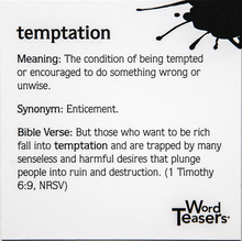 Word Teasers | Faith Edition