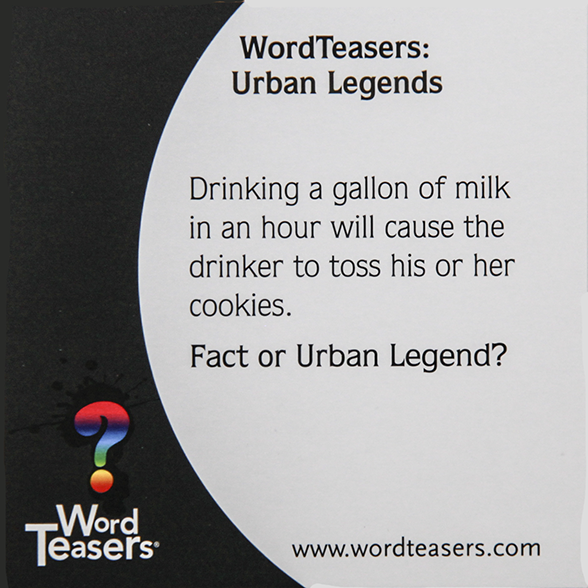 Word Teasers | Urban Legends