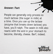 Word Teasers | Urban Legends