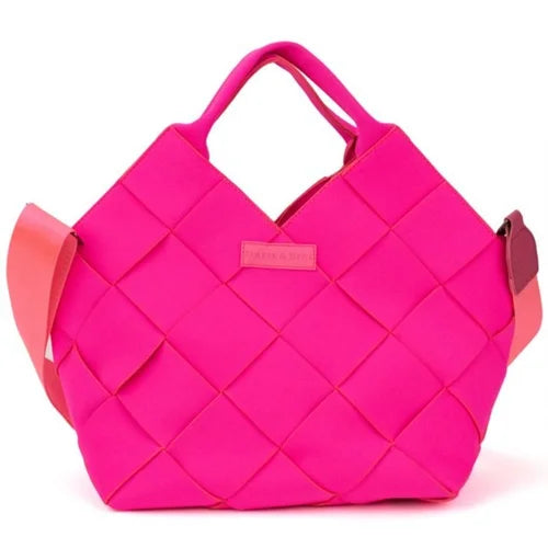 The Dallas Classic Tote in Neon Pink