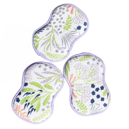 RE:usable Sponges (Set of 3) - Multi Leaf